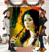 Stay warm and chic with the NS 972 Sherpa Blanket, the perfect addition to your cozy evenings.